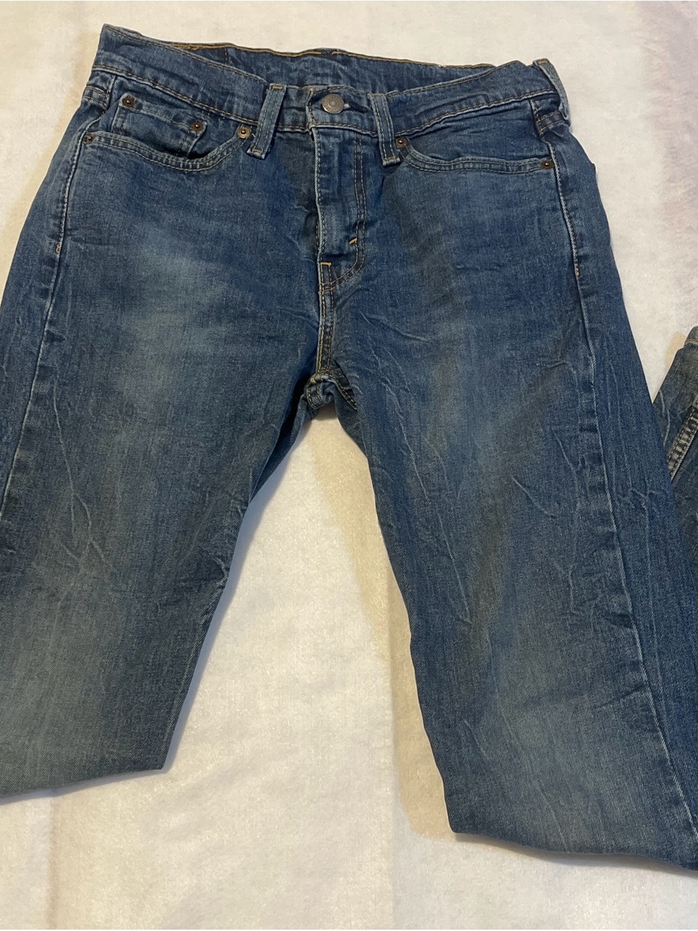 Levi's 527 Slim Bootcut Men's Jeans 29x32 Blue Denim